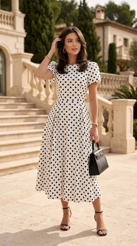 Robe rétro "ROSALIE" — visuel 3