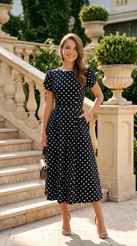 Robe rétro "ROSALIE"