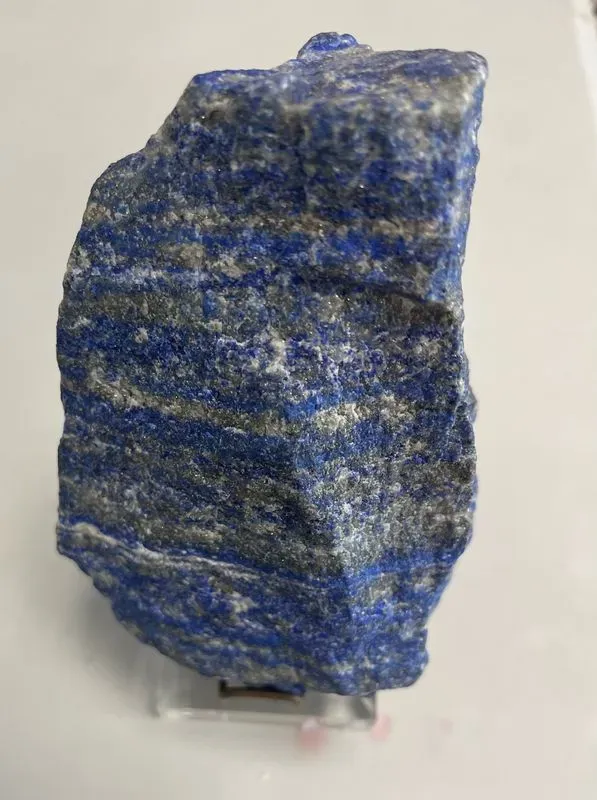 Lapis Lazuli naturel brut 💎 Pierre bleue déco & lithothérapie – pièce unique avec support