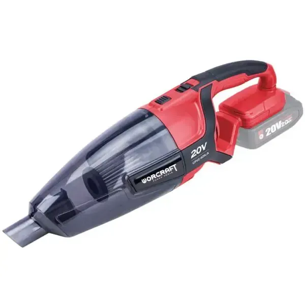 Aspirateur à main sans fil WORCRAFT + 1 batterie 4ah et un chargeur — visuel 5