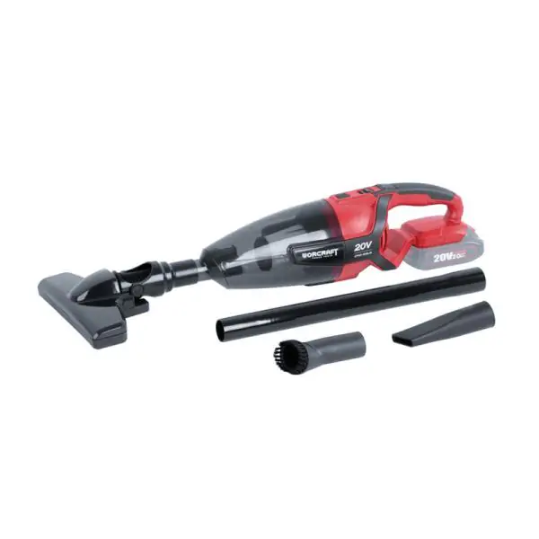 Aspirateur à main sans fil WORCRAFT + 1 batterie 4ah et un chargeur — visuel 2