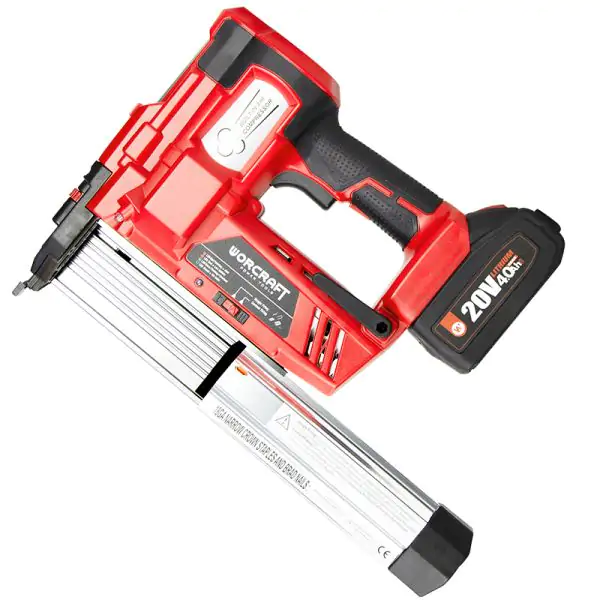 Grosse Cloueuse sans fil WORCRAFT CNS‑S20LiH + batterie 2ah et chargeur — visuel 15