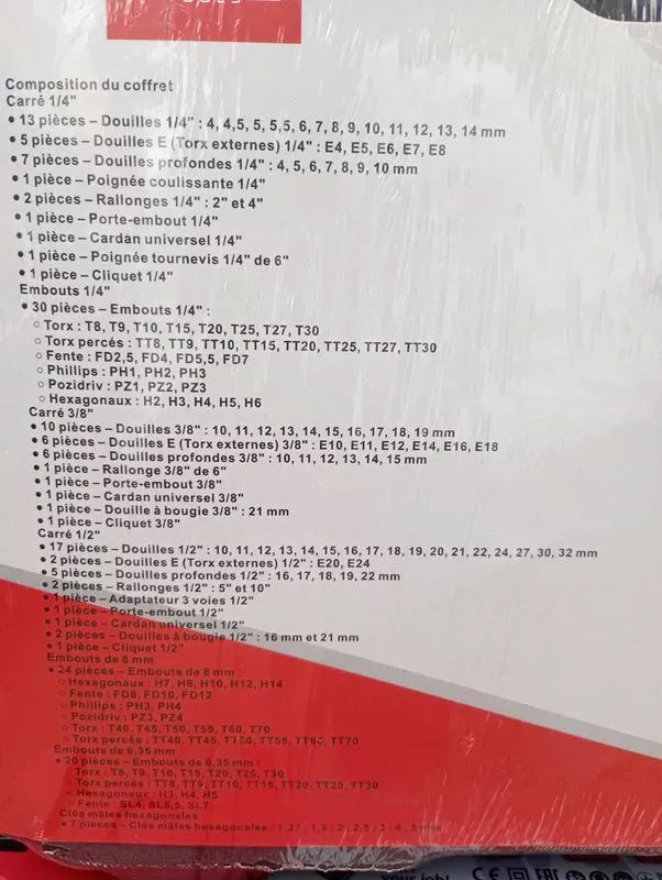 coffret KINGS 172 pièces d'outillage  — visuel 7