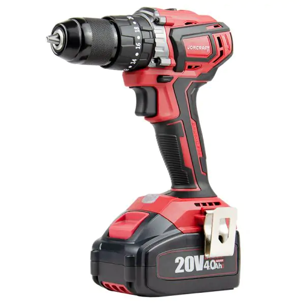 x cube 001 meuleuse 6 vitesses + perceuse + 2 batterie 4ah+ cube worcraft — visuel 7
