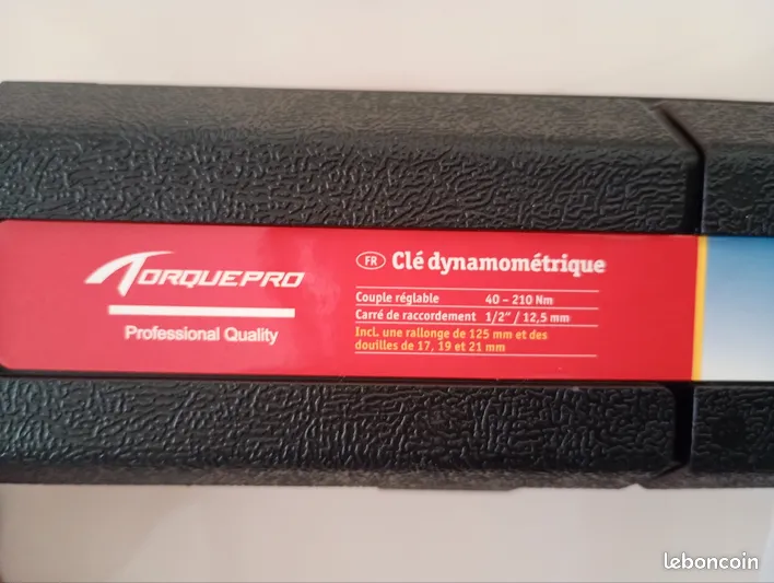 Clé dynamométrique NEUVE Torquepro 40-210 NM — visuel 3