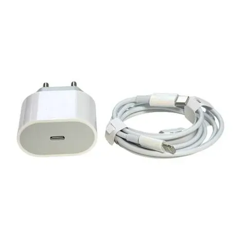 Kit Chargeur Type-C et Lightning 20W - Chargeur Rapide C'est carré — visuel 2