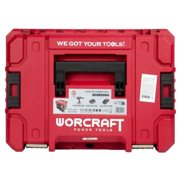Nouvelle perceuse Worcraft Surpuissante 100NM moteur BRUSLESS sans balai Coffret une batterie 4ah et chargeur — visuel 11