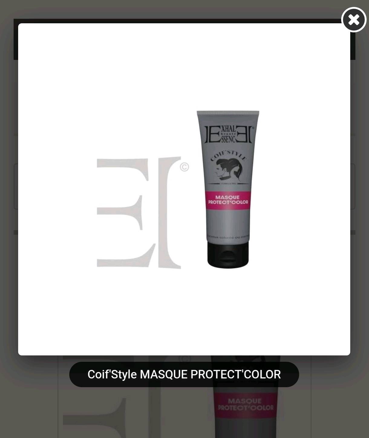 Masque Protect'Color Coif'Style - Soin protecteur pour cheveux colorés
