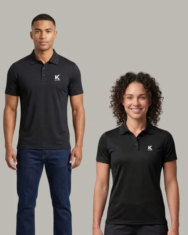 Polo Technique KREOL SPORTIF – Noir Intense