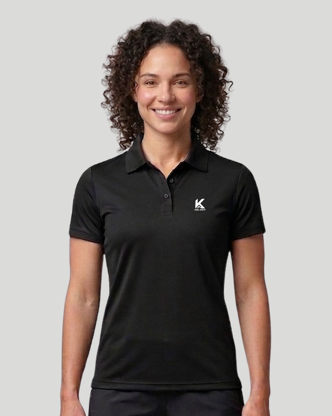 Polo Technique KREOL SPORTIF – Noir Intense — visuel 4