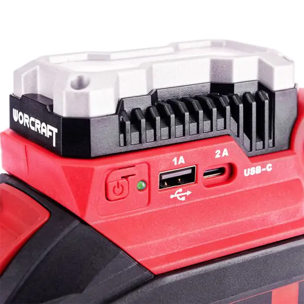 Adaptateur de batterie WORCRAFT CUA-S20Li (sans batterie) — visuel 3