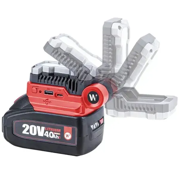 Adaptateur de batterie WORCRAFT CUA-S20Li (sans batterie)