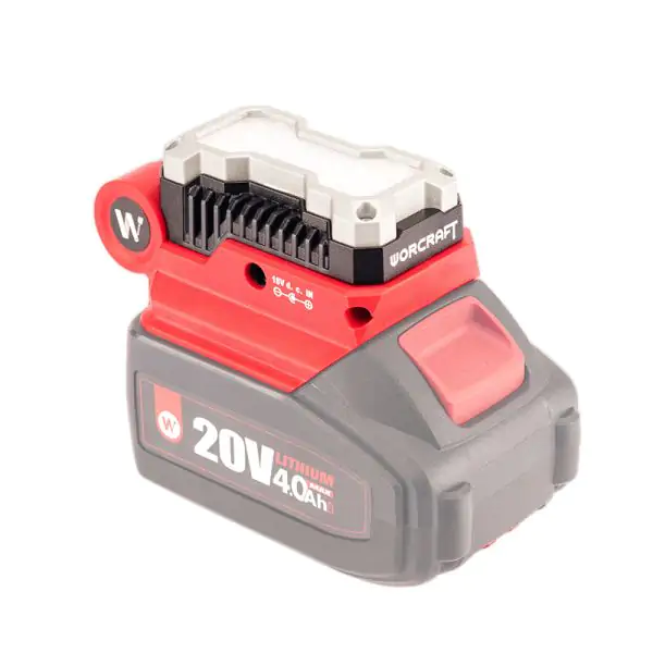 Adaptateur de batterie WORCRAFT CUA-S20Li (sans batterie) — visuel 4