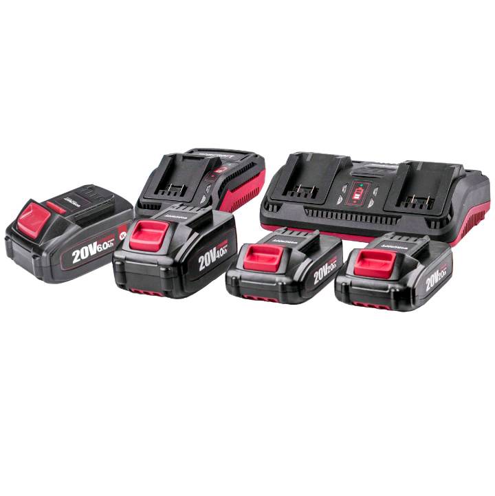 Souffleur de feuilles sans fil WORCRAFT CLB-S20LiA + batterie 4ah et chargeur — visuel 8