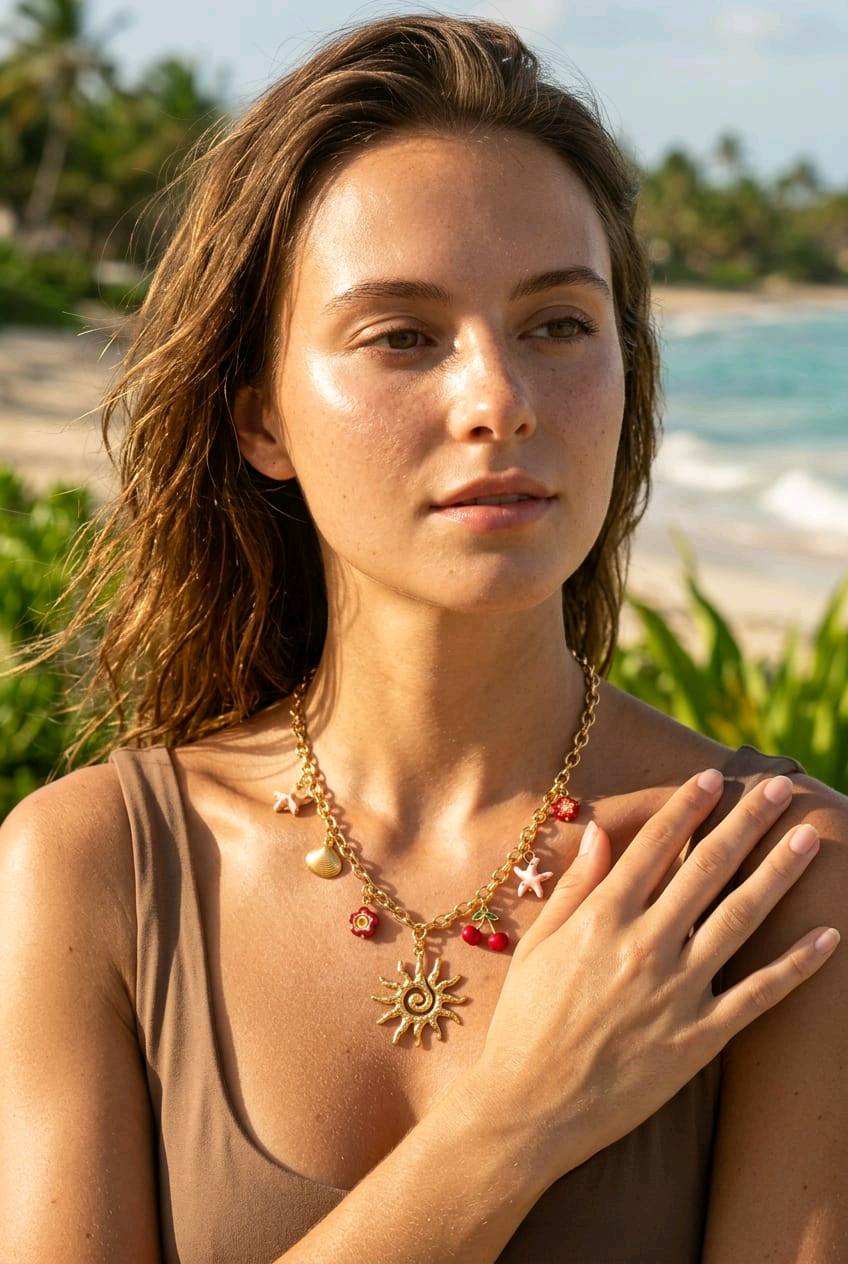 Collier Soleil de Riviera — visuel 1