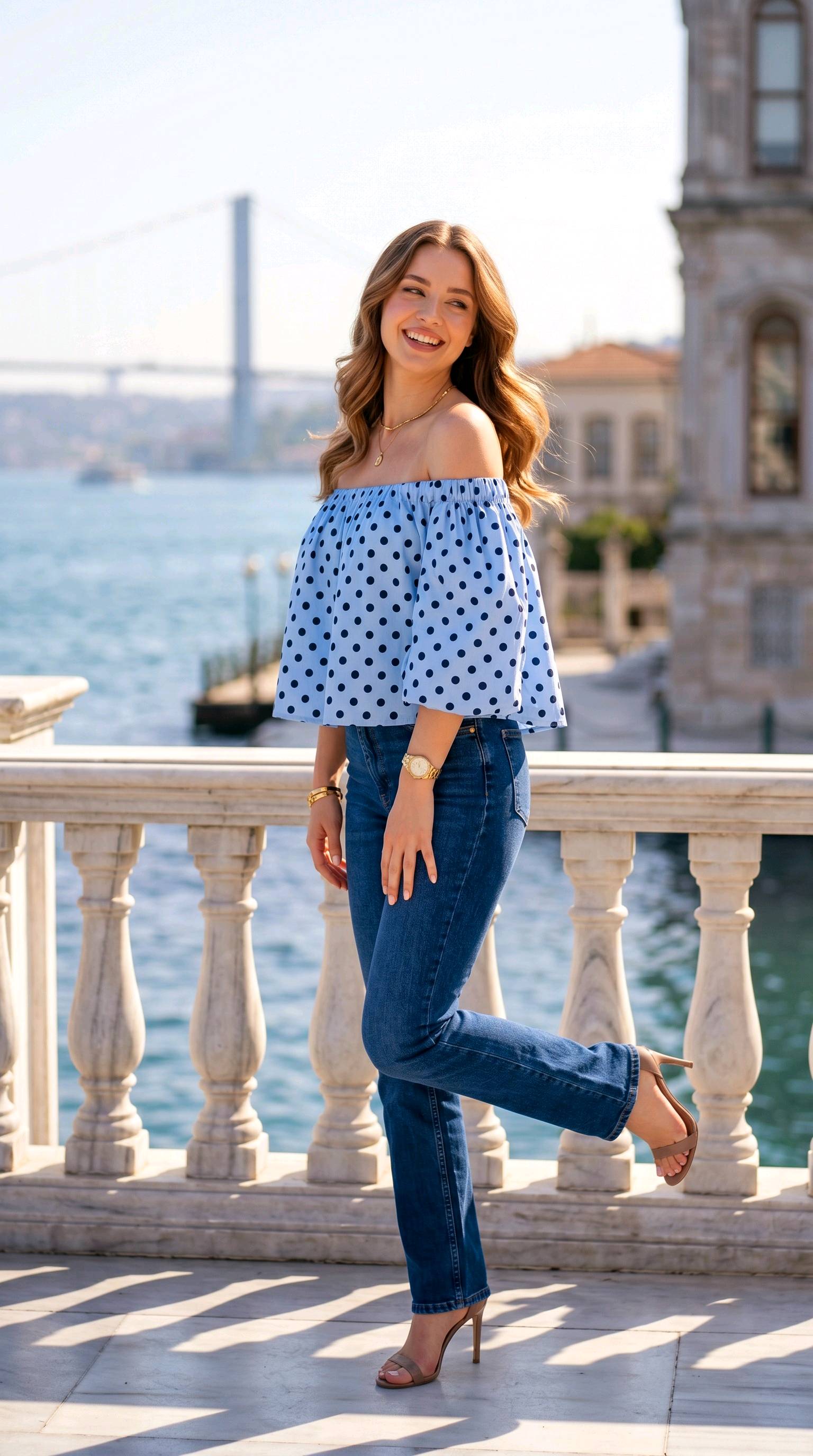 Top "Suzanna" à pois — visuel 4