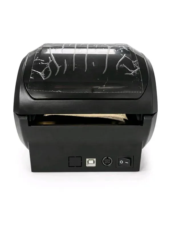 Imprimante d'étiquettes thermique de bureau USB compacte et rapide — visuel 2