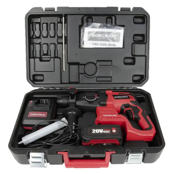 marteau perforateur sans fil WORCRAFT CRH-S20LiBAM — visuel 4