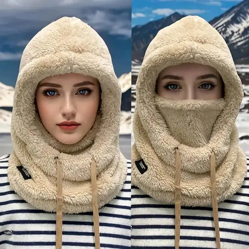 cagoule thermique très chaud pour l'hiver