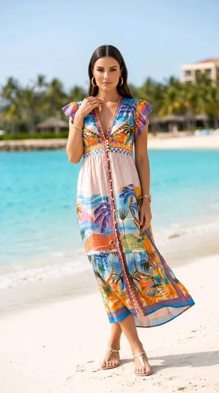 Robe longue "IPANÉMA"