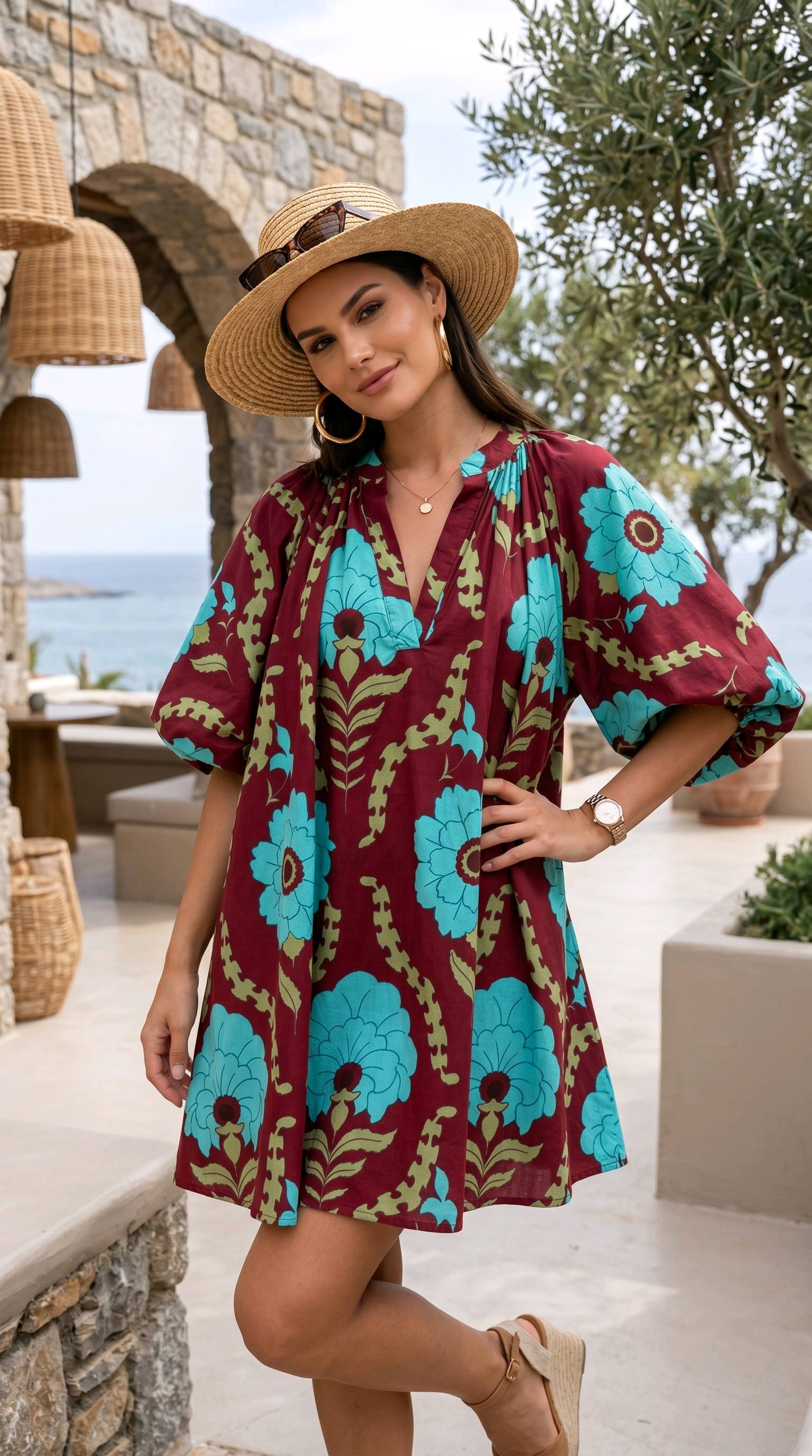 Robe courte "CAPUCINE" — visuel 6