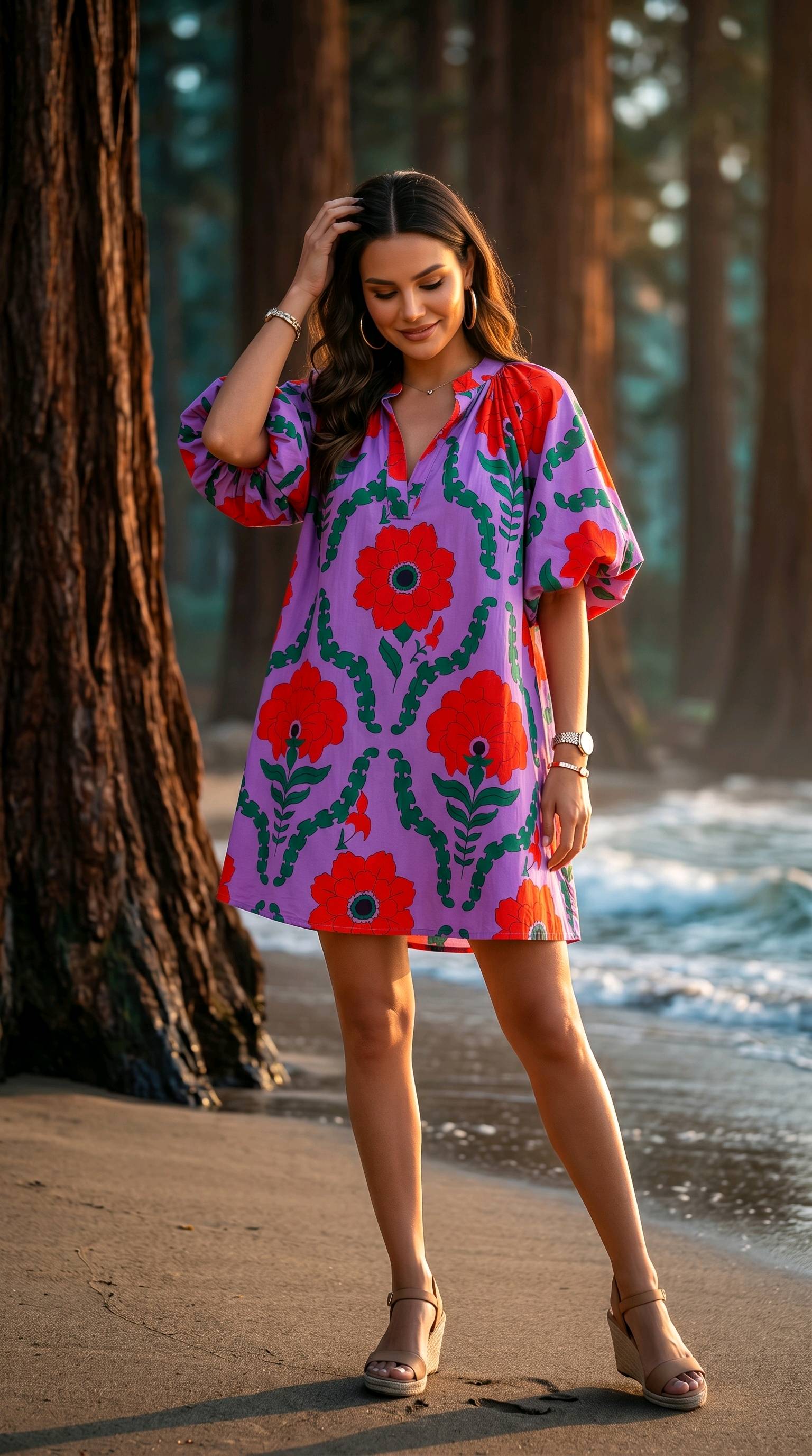 Robe courte "CAPUCINE" — visuel 7