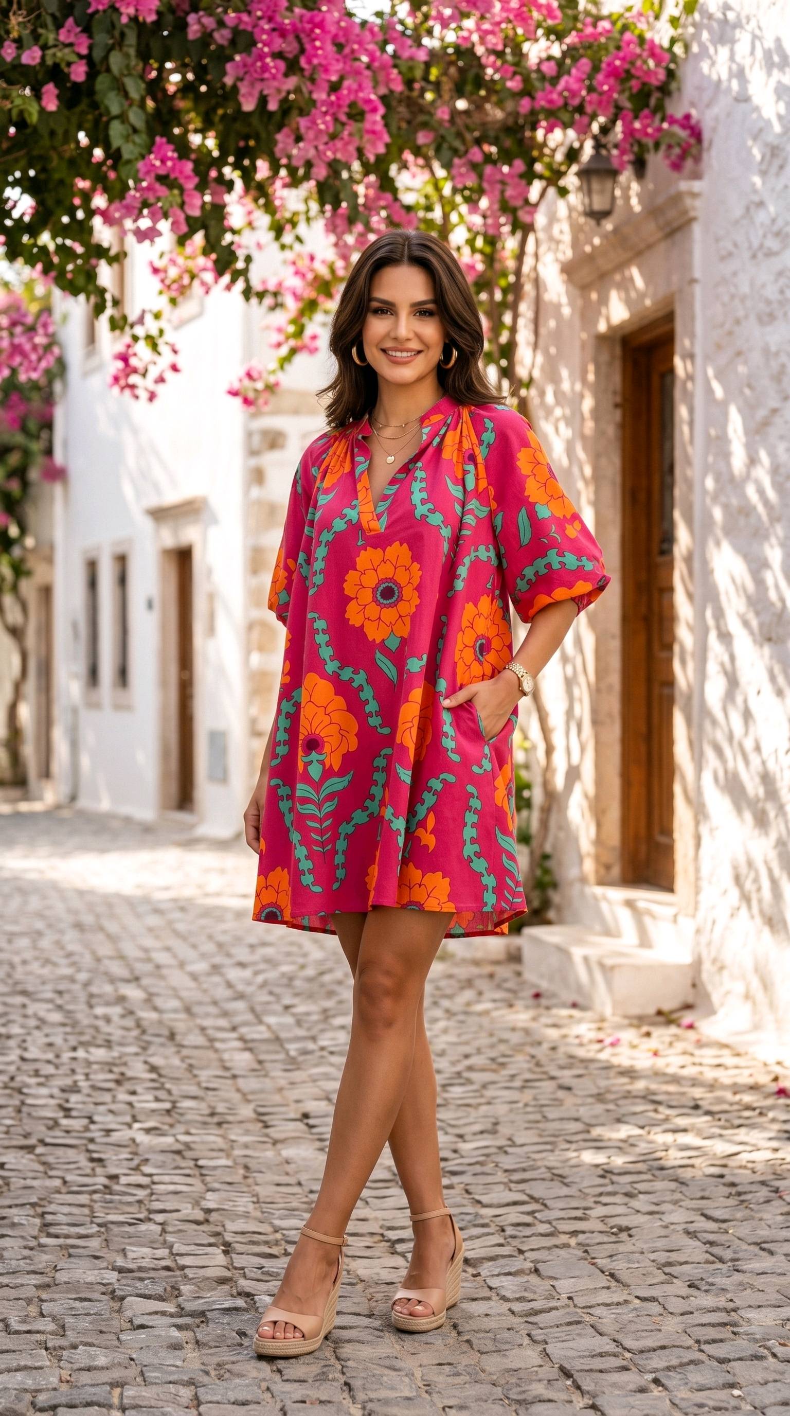 Robe courte "CAPUCINE" — visuel 4