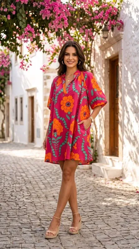 Robe courte "CAPUCINE" — visuel 4