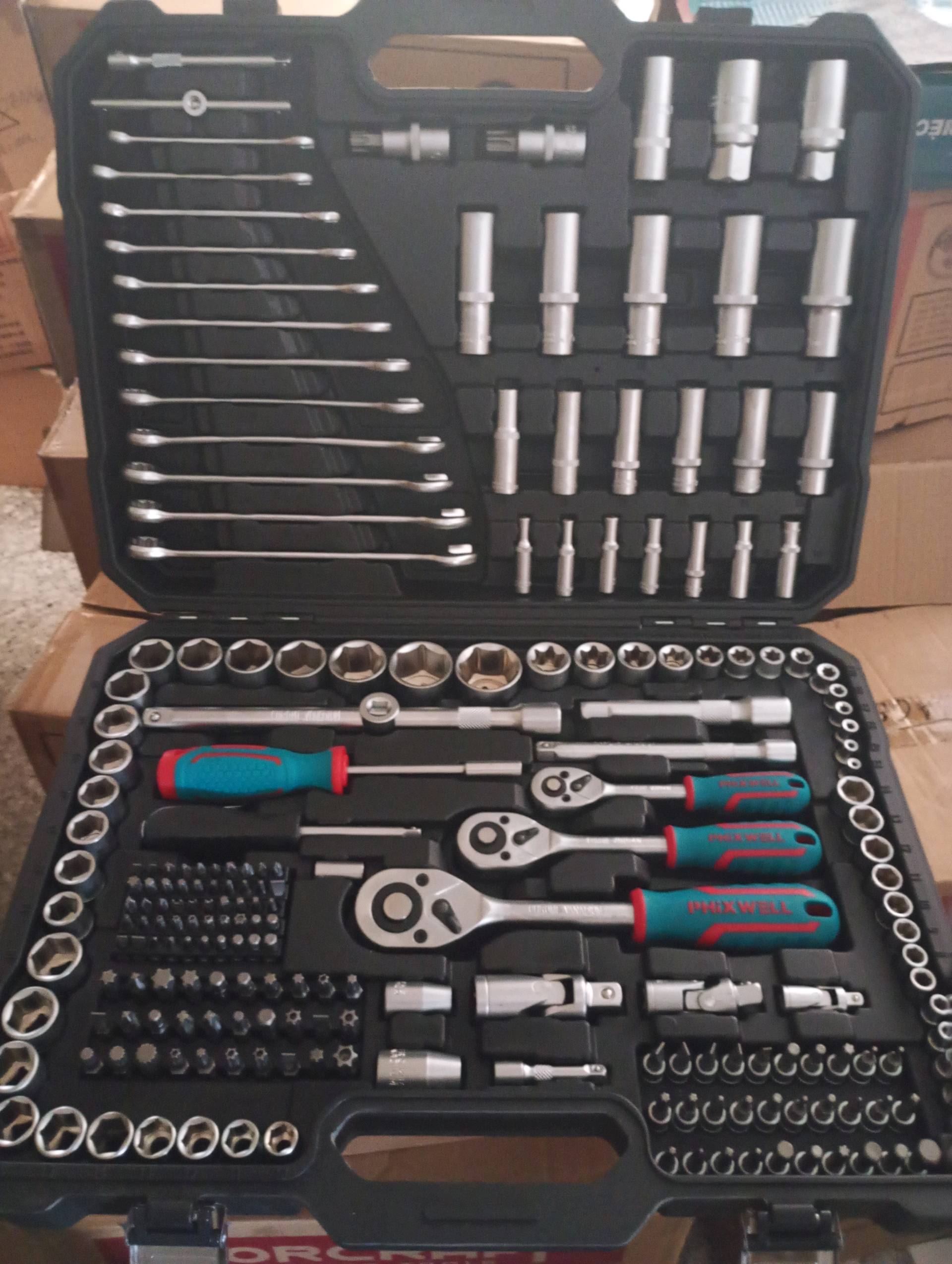 malette PHIXWELL 216 pièces d'outillage mécanicien — visuel 4