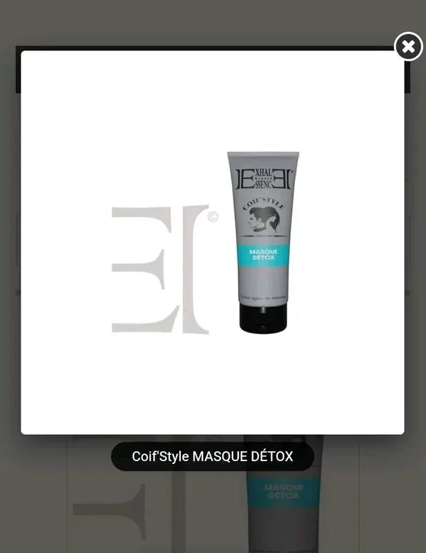 Coif'Style Masque Détox Purifiant - Tous types de cheveux