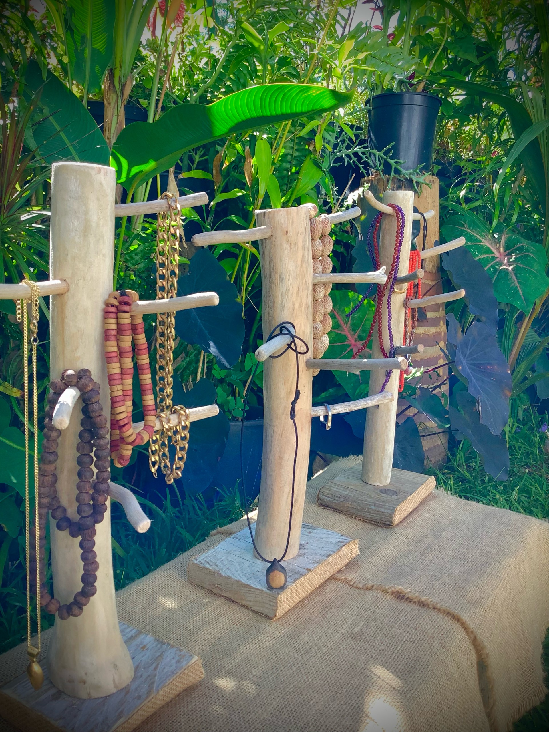 porte bijoux en bois flotté original — visuel 2