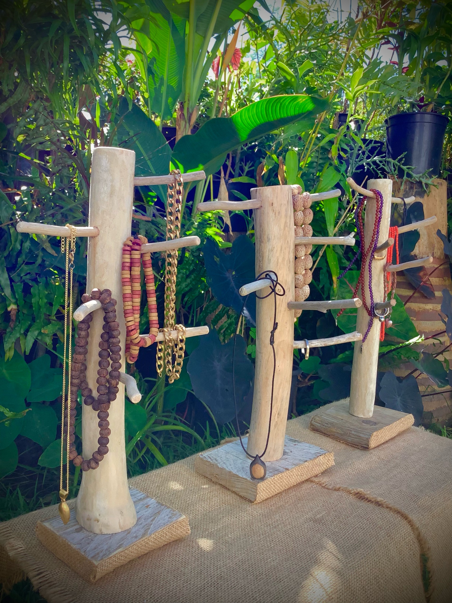 porte bijoux en bois flotté original — visuel 3