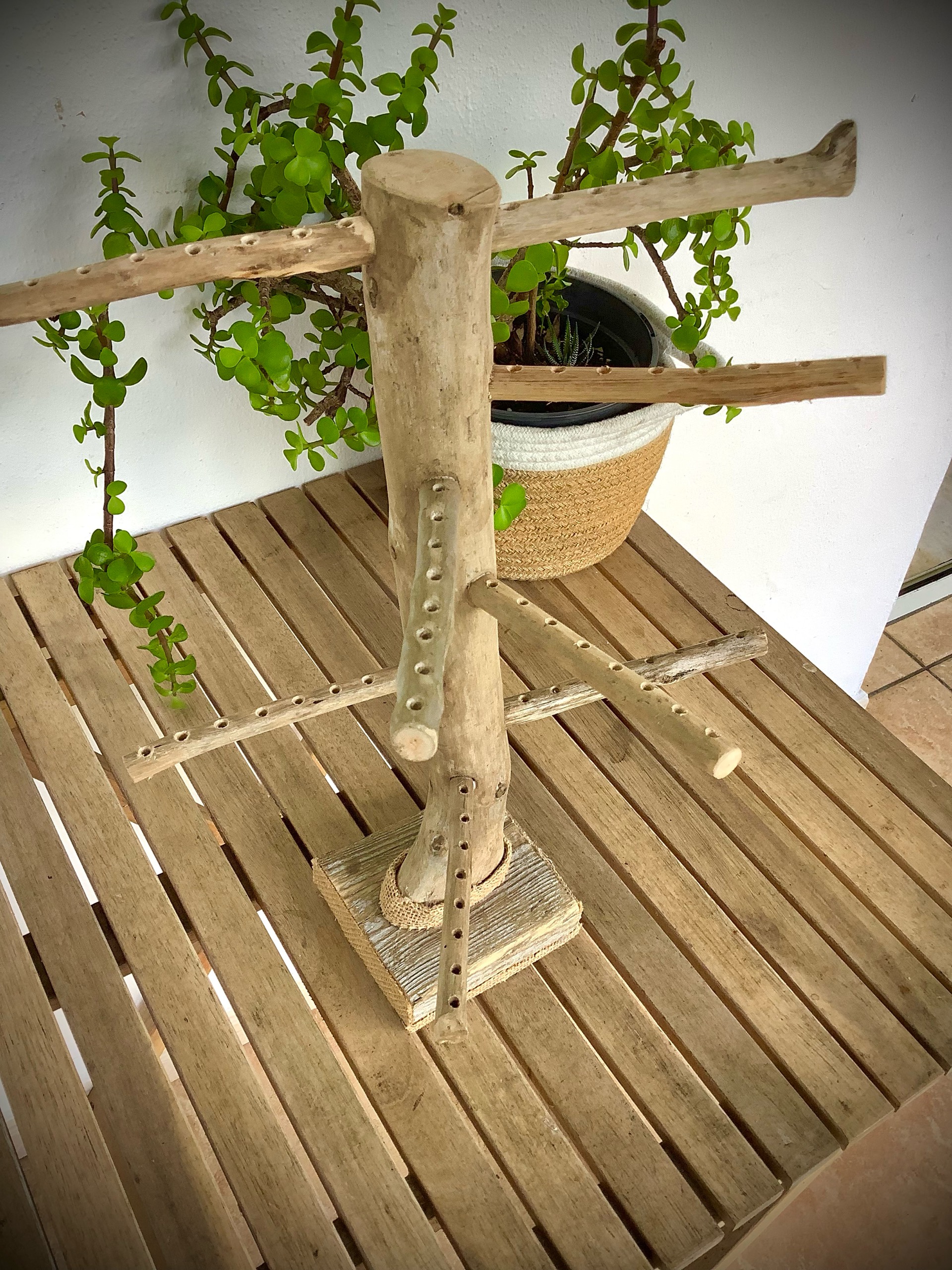 porte bijoux en bois flotté original — visuel 7
