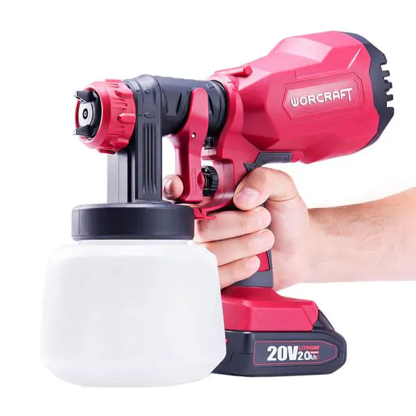 Pistolet à peinture sans fil WORCRAFT CSG-S20LiA — visuel 7