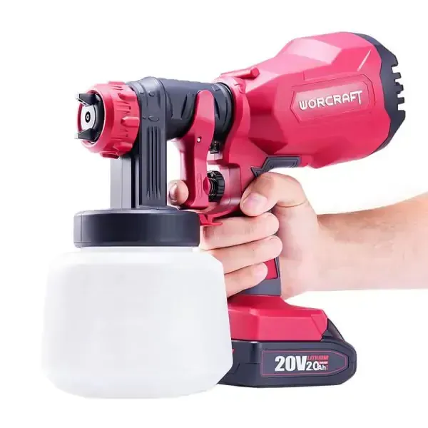 Pistolet à peinture sans fil WORCRAFT CSG-S20LiA — visuel 7
