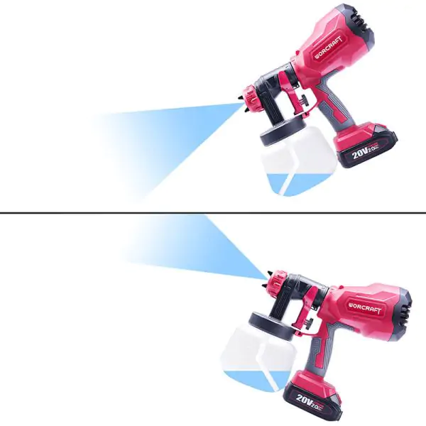 Pistolet à peinture sans fil WORCRAFT CSG-S20LiA — visuel 12