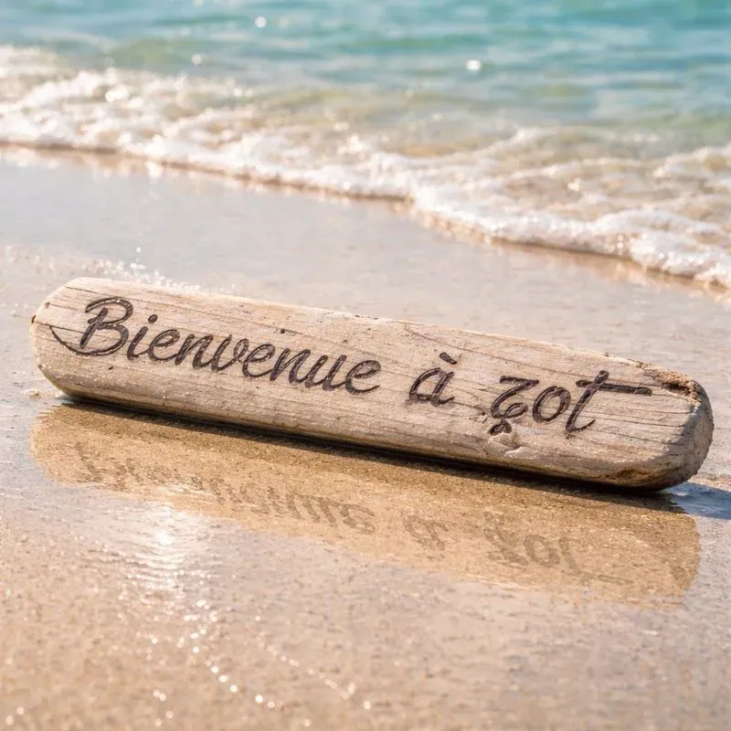 gravure manuelle sur bois flotté  — visuel 8