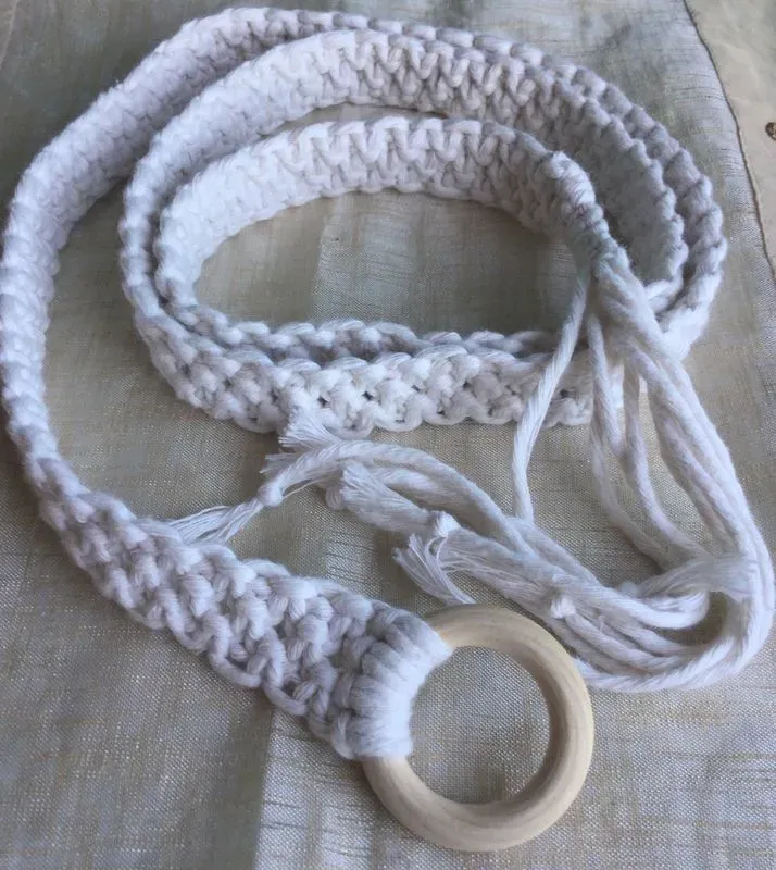 ceinture macramé