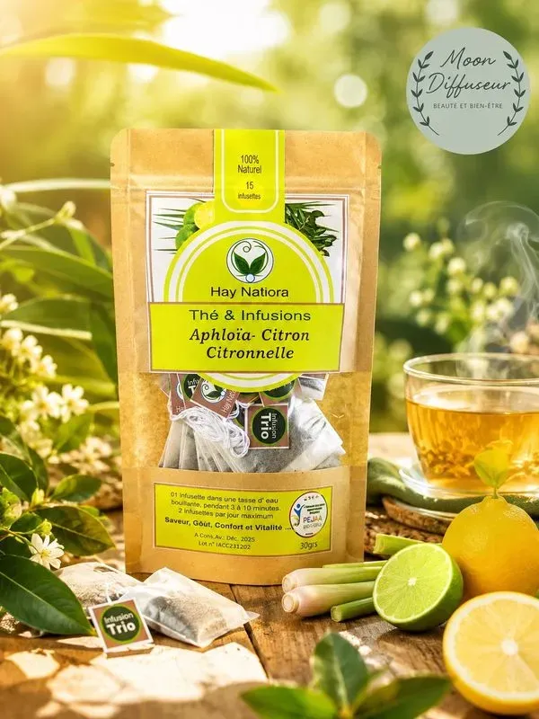 Infusion Aphloïa - Citron - Citronelle