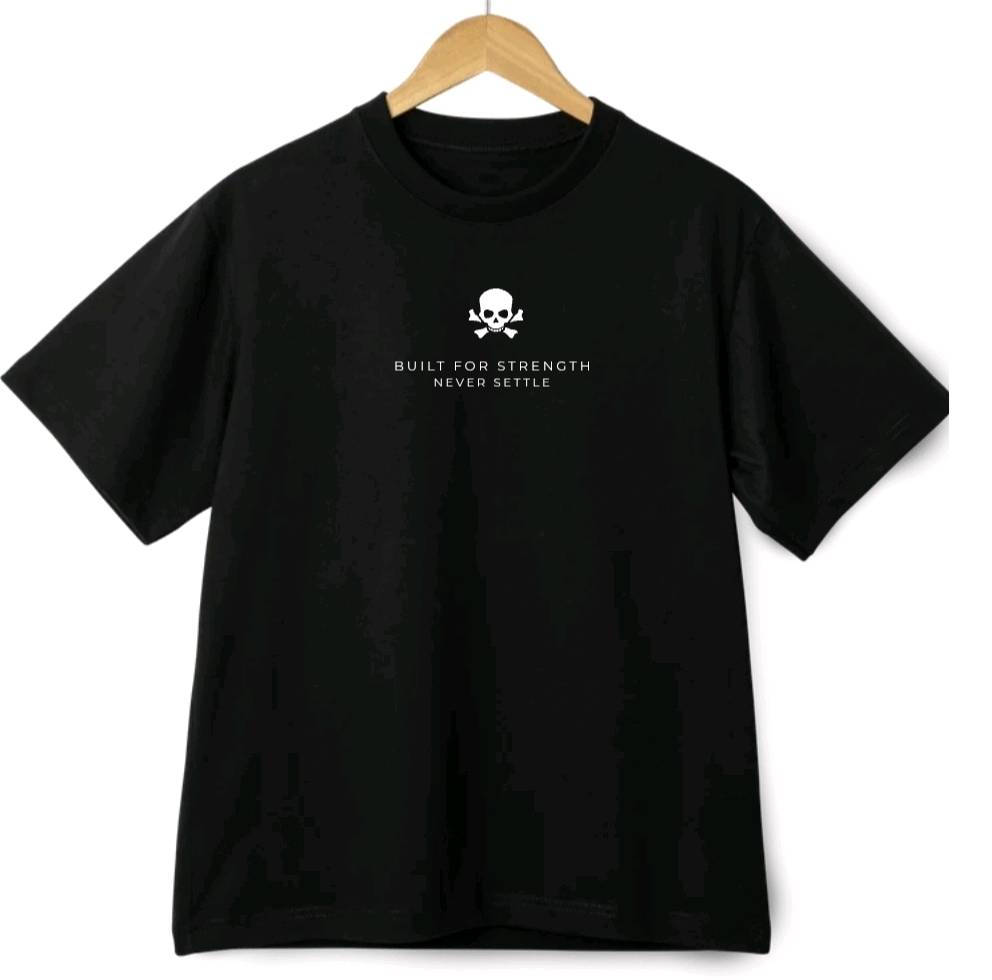 T-shirt oversize STELLFIT ☠️ — visuel 3