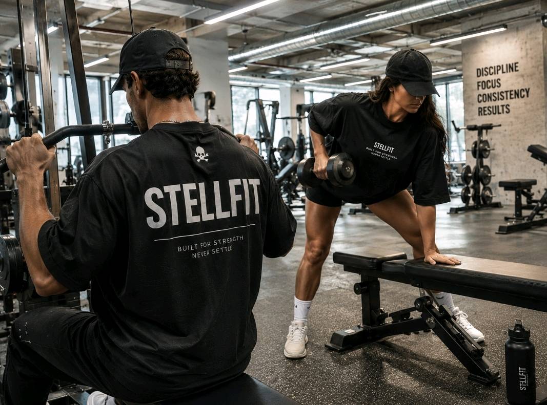 T-shirt oversize STELLFIT ☠️ — visuel 1