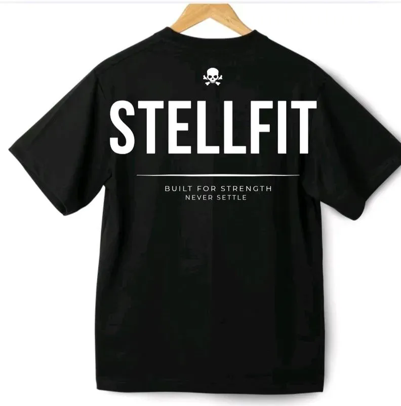T-shirt oversize STELLFIT ☠️ — visuel 2