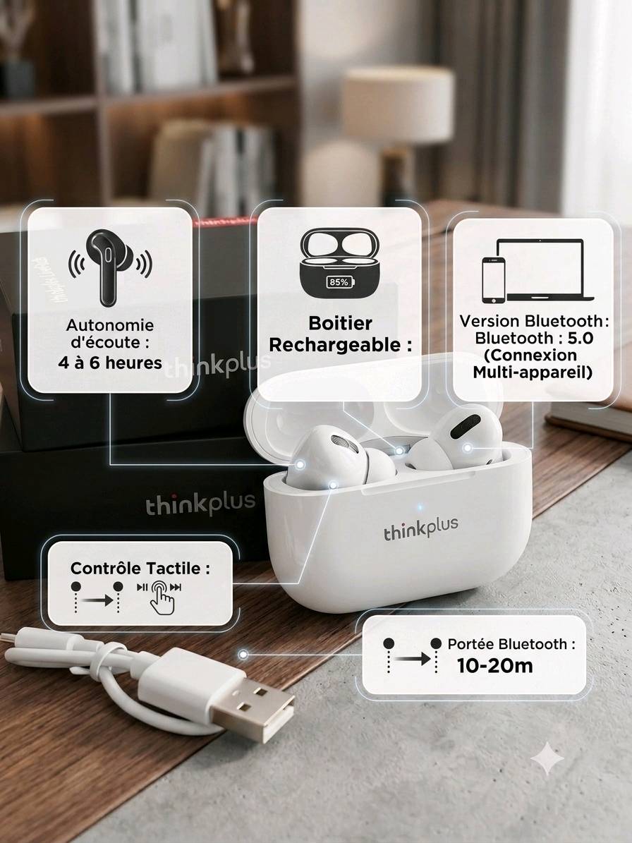 écouteur Bluetooth thinkplus