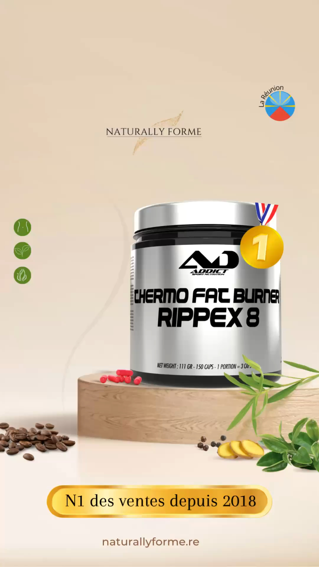 Rippex 8 brûle graisse  — visuel 2