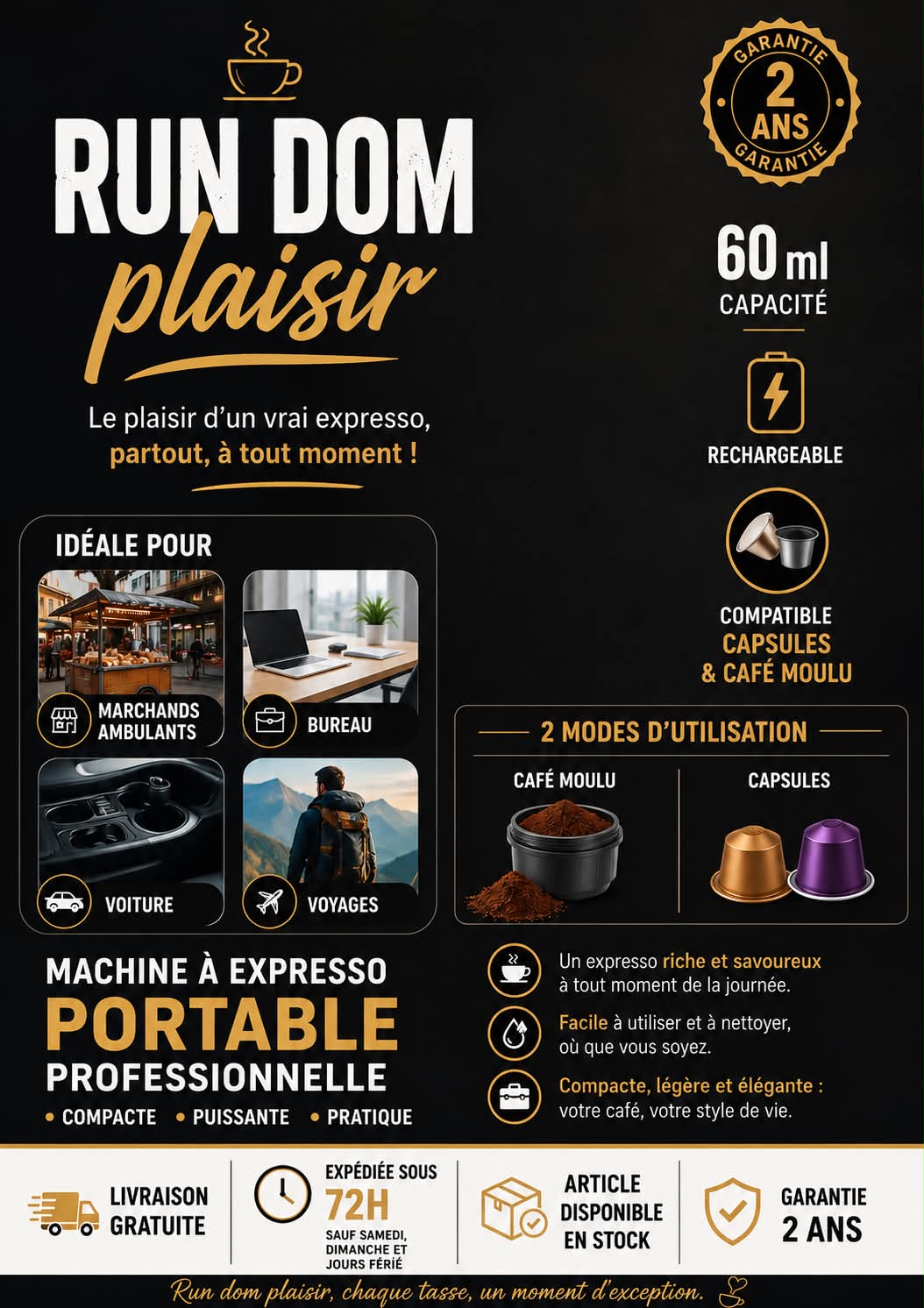 cafe portable Expresso 