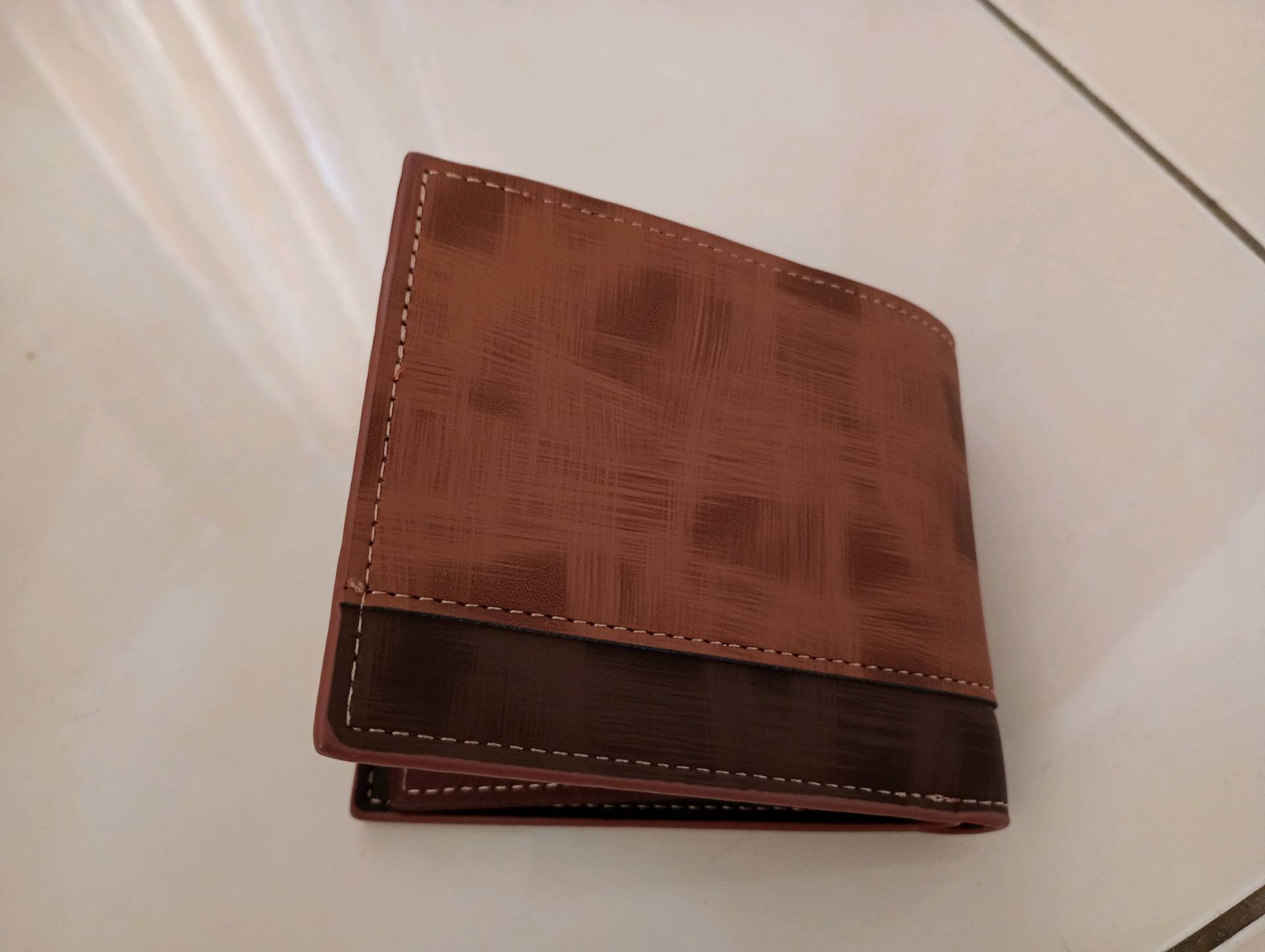 portefeuille en cuir Homme Men Bense — visuel 5