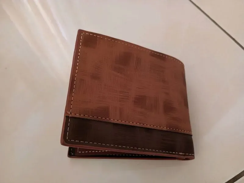 portefeuille en cuir Homme Men Bense — visuel 5