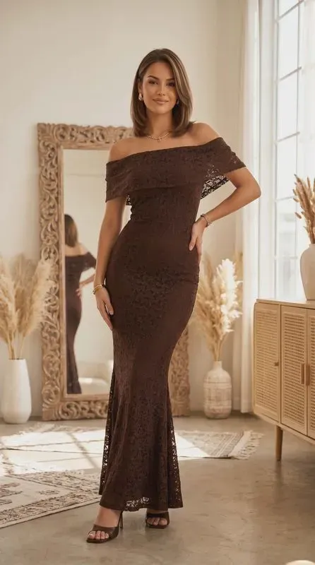 Robe dentelle "LŬNA"