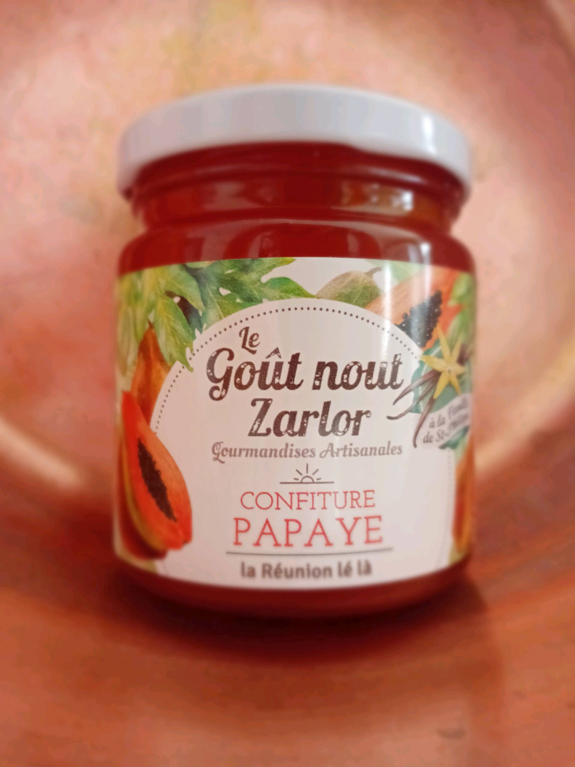 Confiture papaye