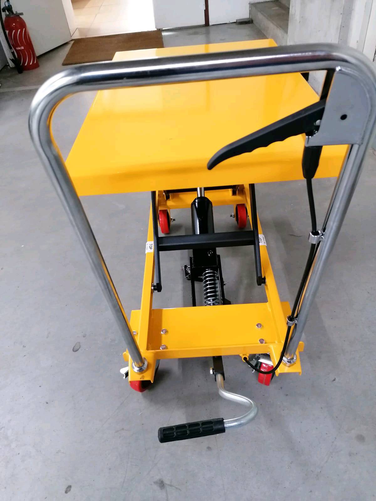chariot élévateur 150 kg max hauteur 80cm — visuel 4